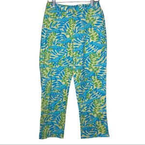 Lilly Pulitzer Pants Mimosa Everglades Alligator 0